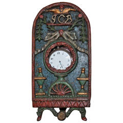 18th Century Folk Art Watch Holder 2