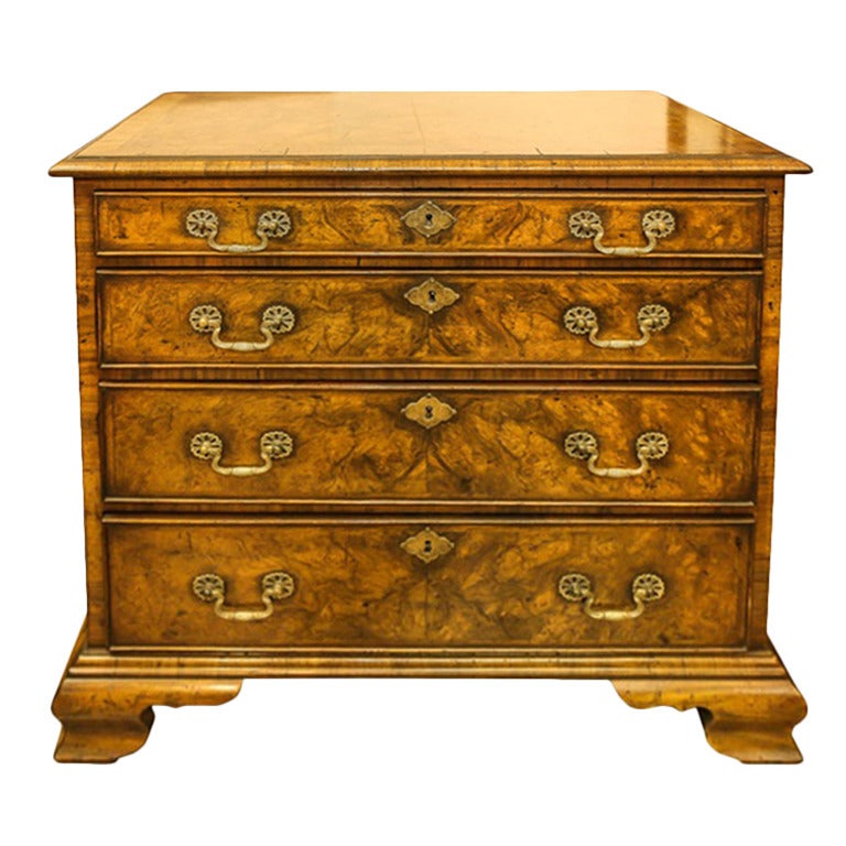 Kashmir Walnut Chest of Drawers For Sale