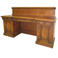 Large William IV Buffet Desk 