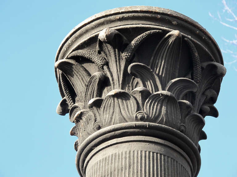 colonnes de fonte rares Bon état à Greding, DE