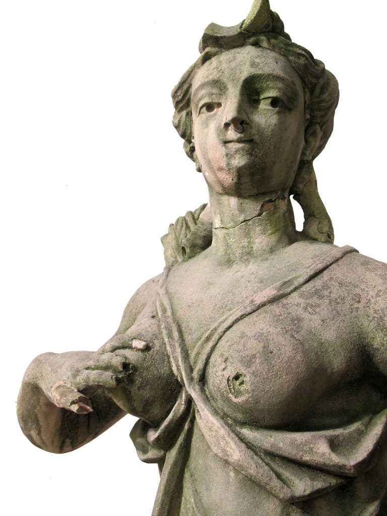 German Baroque Statue of Diana