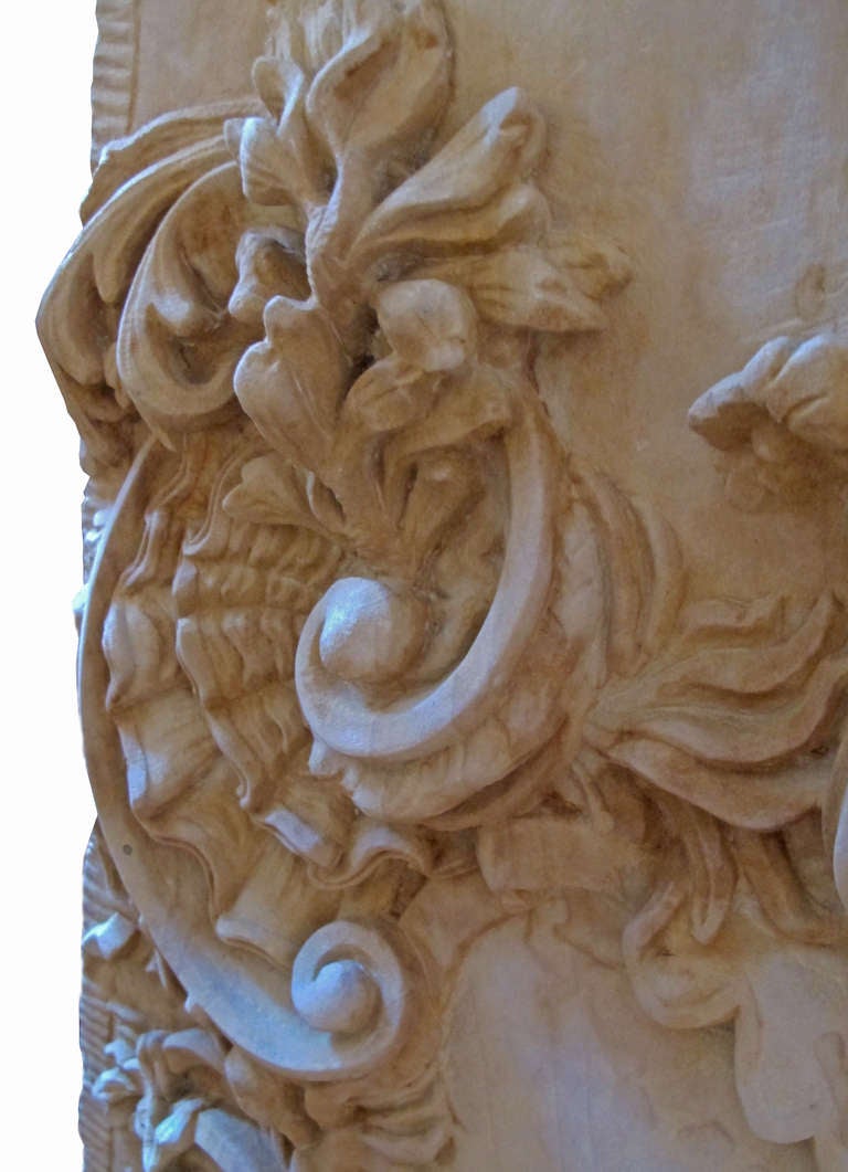 Precious German Sandstone Relief