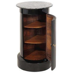 Round Biedermeier Cabinet