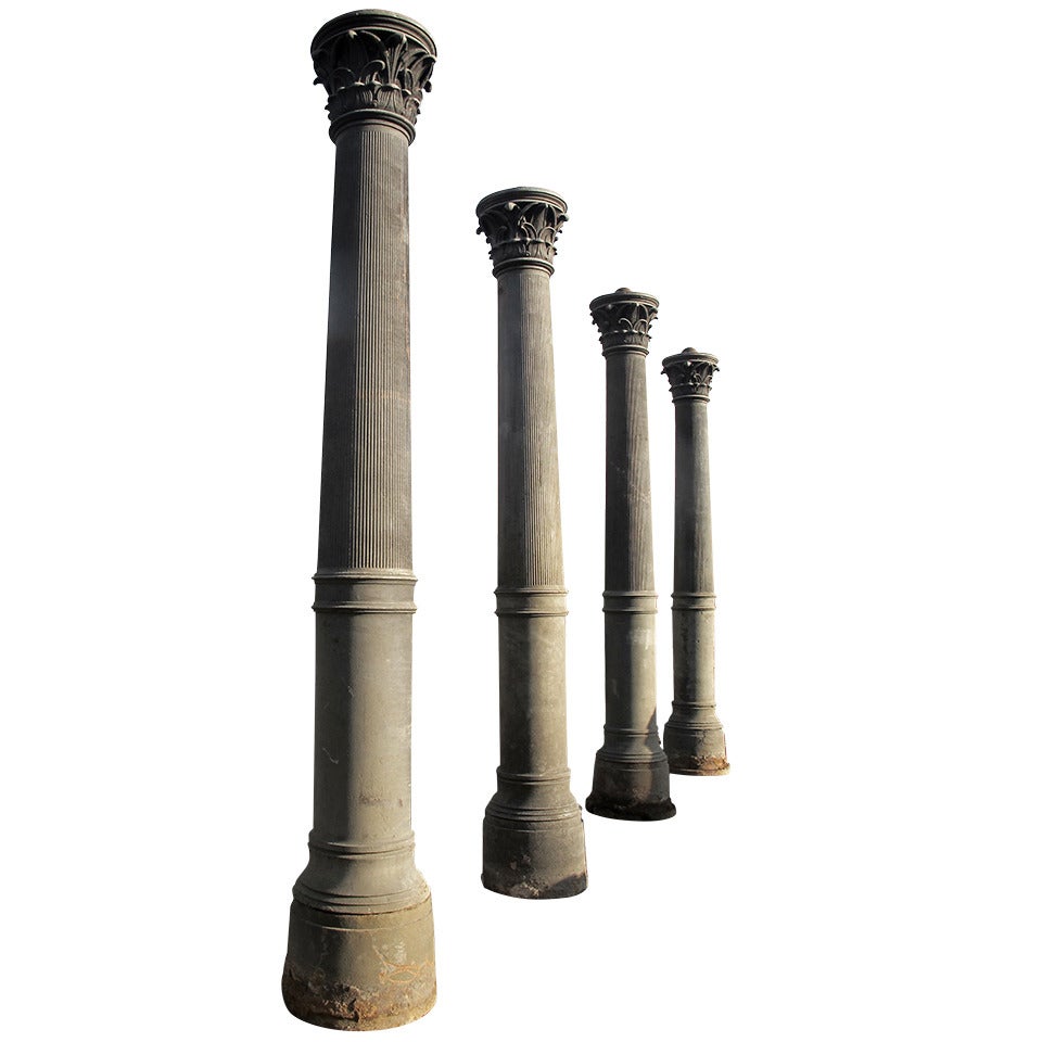 colonnes de fonte rares