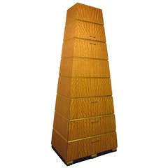 Extravagant Italian Pyramid Secretaire