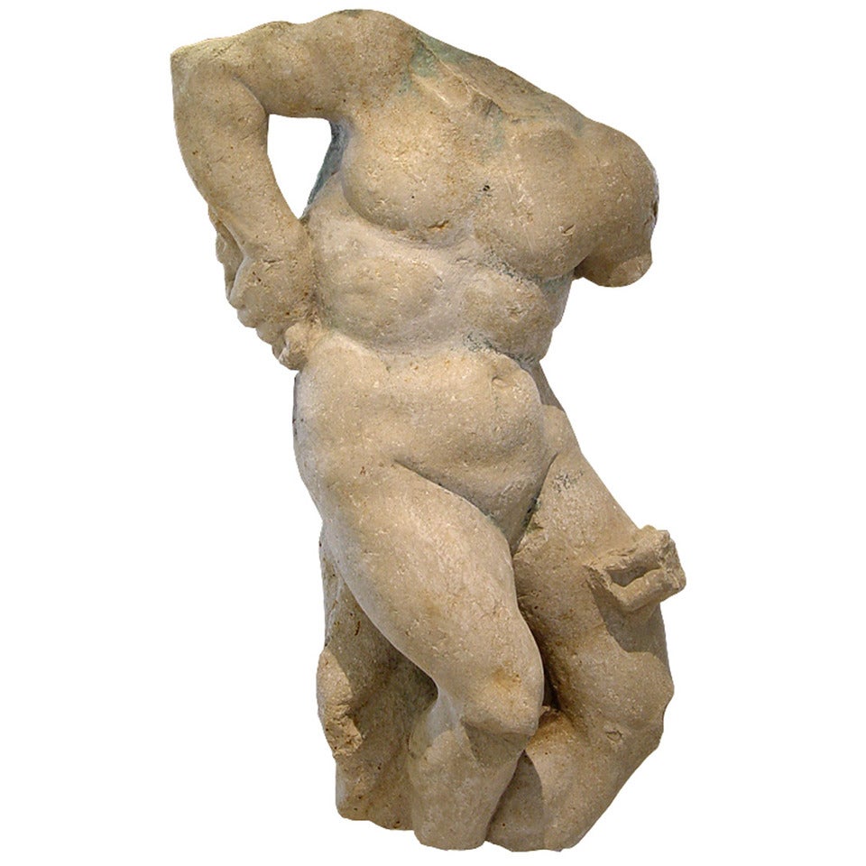 Italian Renaissance Marble Torso