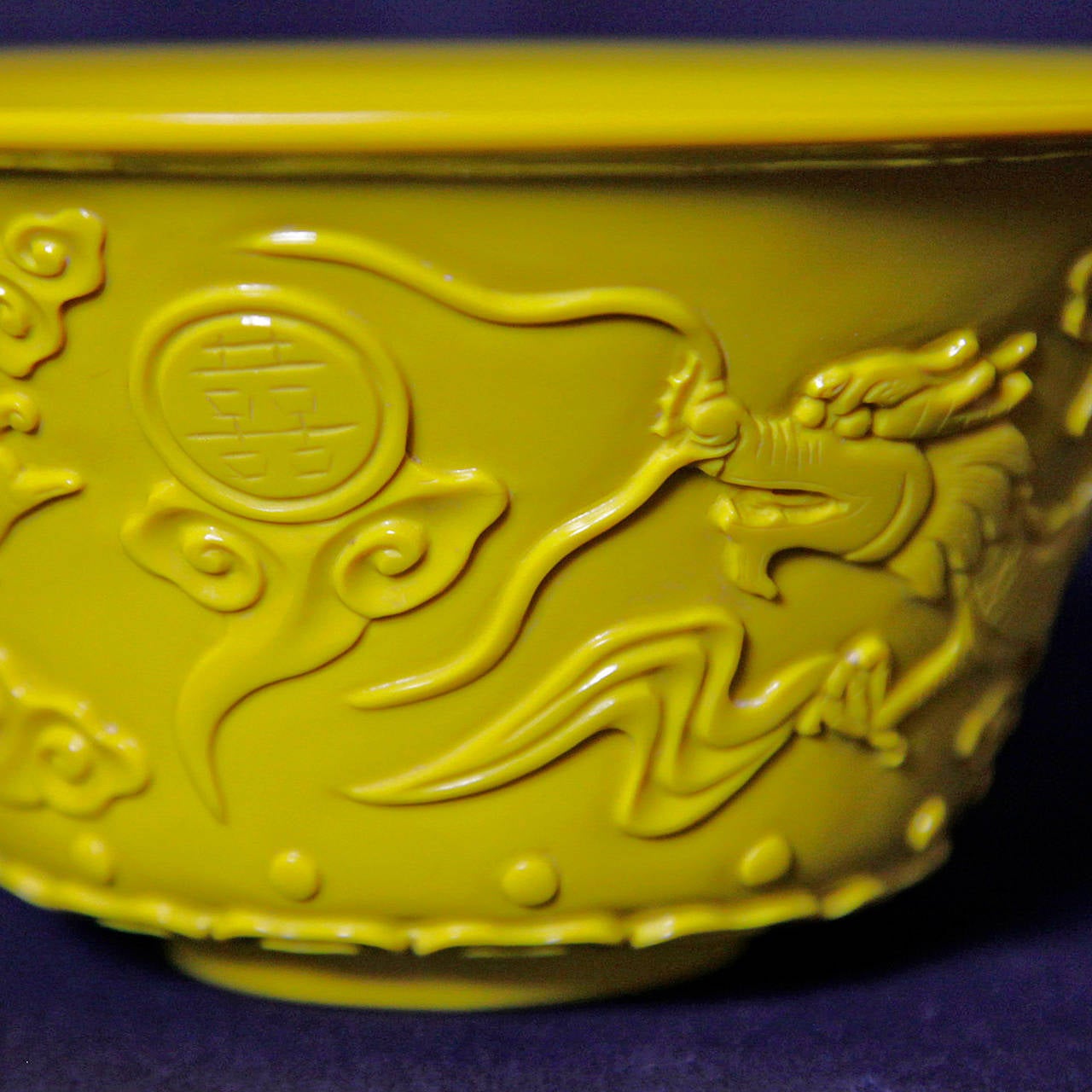 Chinese Fantastic china glass bowl, Guangxu period, 1876´s - 1908´s