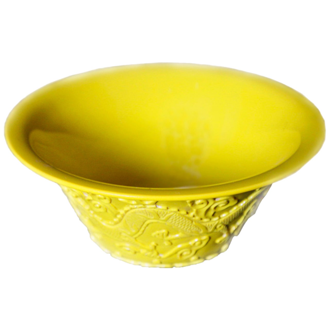 Fantastic china glass bowl, Guangxu period, 1876´s - 1908´s