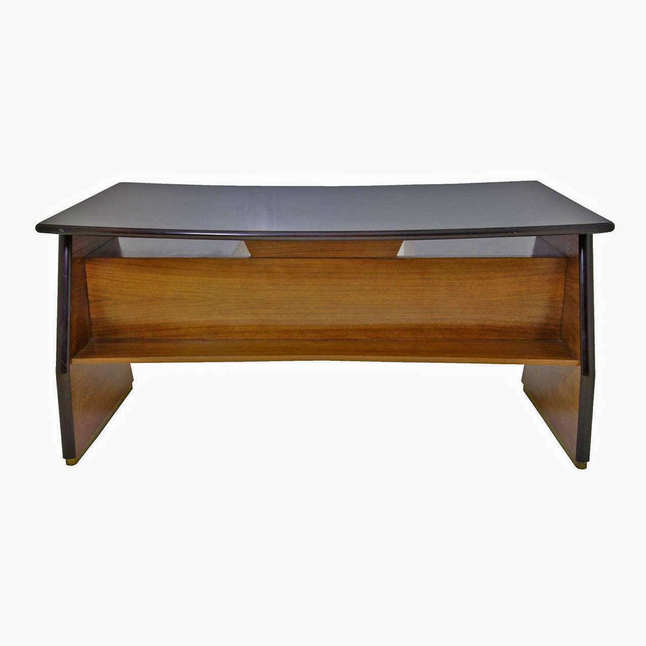 Wonderful Italian Desk, Dating from the 1940s In Excellent Condition In Greding, DE