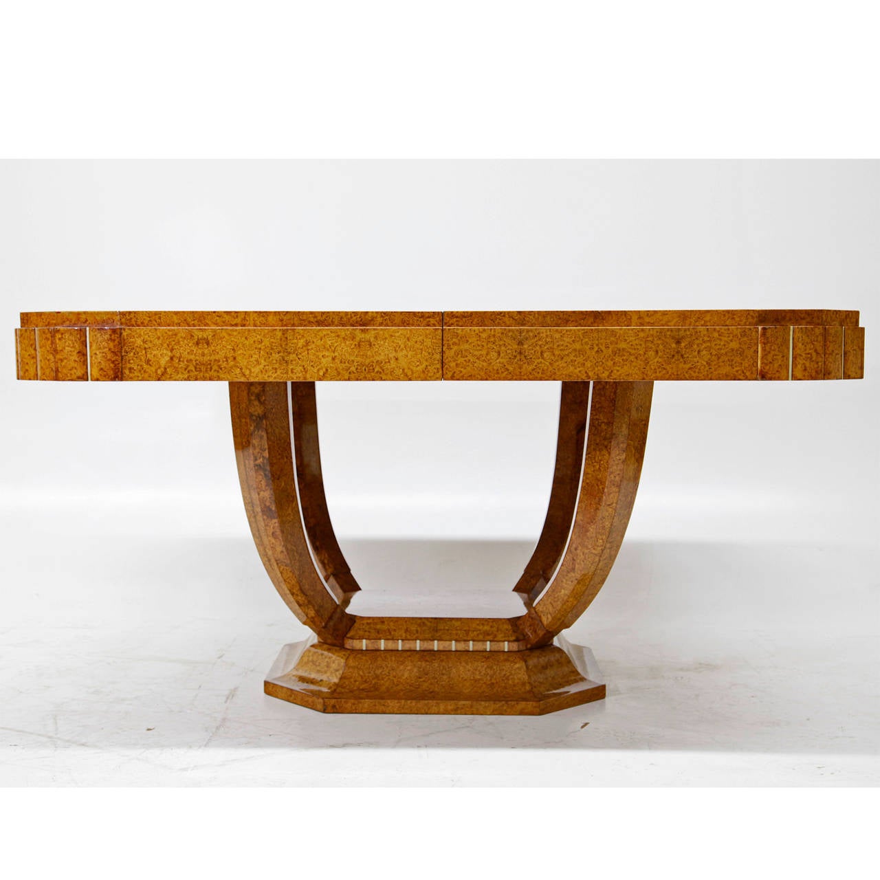 French Art Deco Table in the Style of Maurice Dufrene in Thuja Root Wood 2