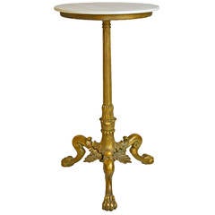 Fantastic Cast Iron Table, German circa 1820s-1830s