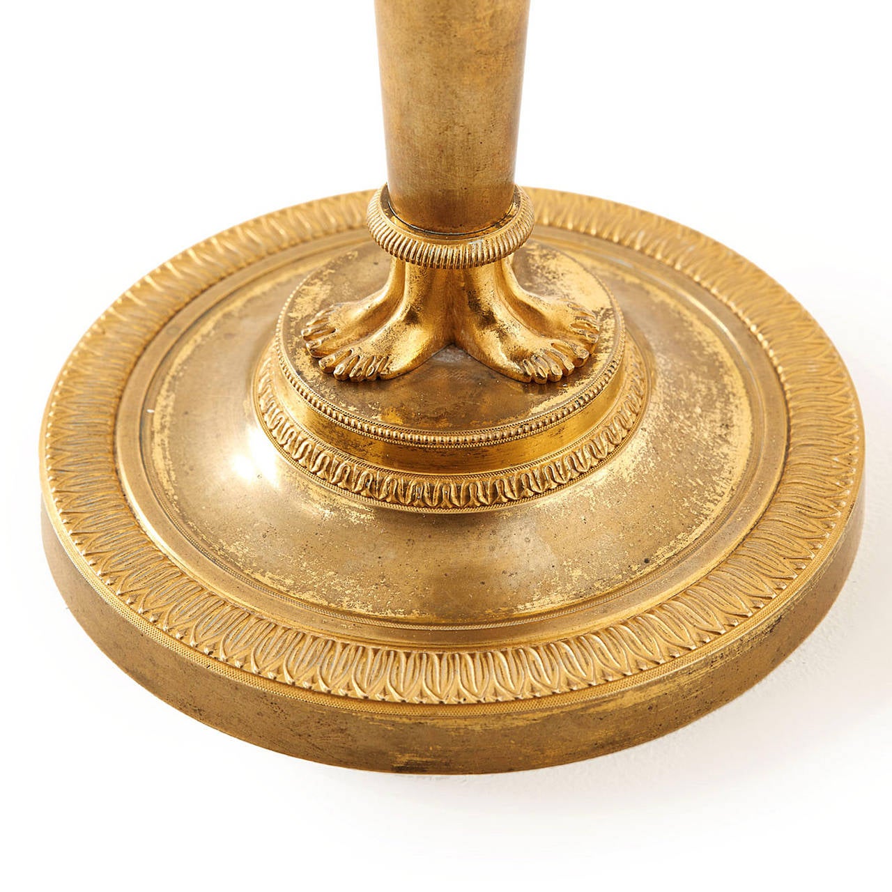 Very Beautiful Pair of Empire Candlesticks, circa Early 19th Century at