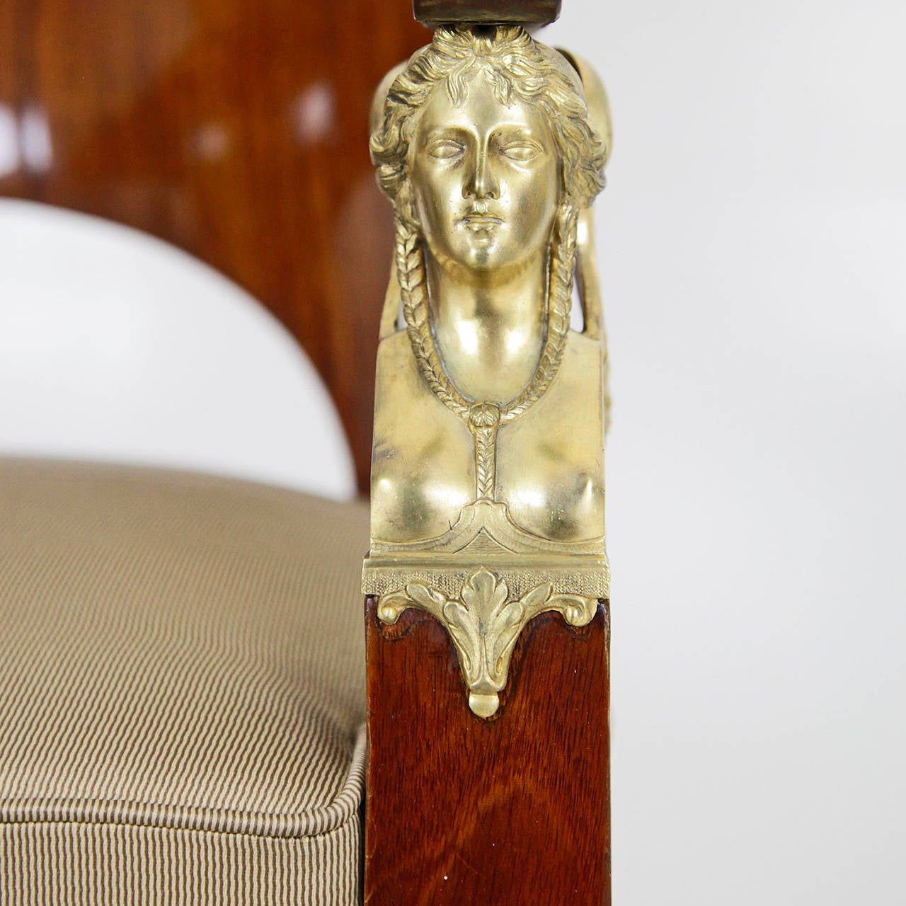 Pair of Stunning Empire Russian Armchairs, Dating from the Early 19th Century 1