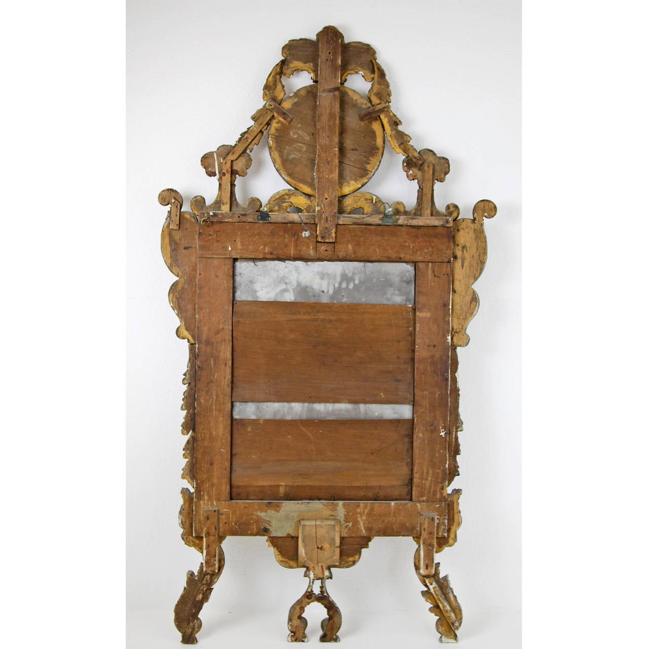 Fantastic Italian Mirror, 18th Century In Good Condition In Greding, DE