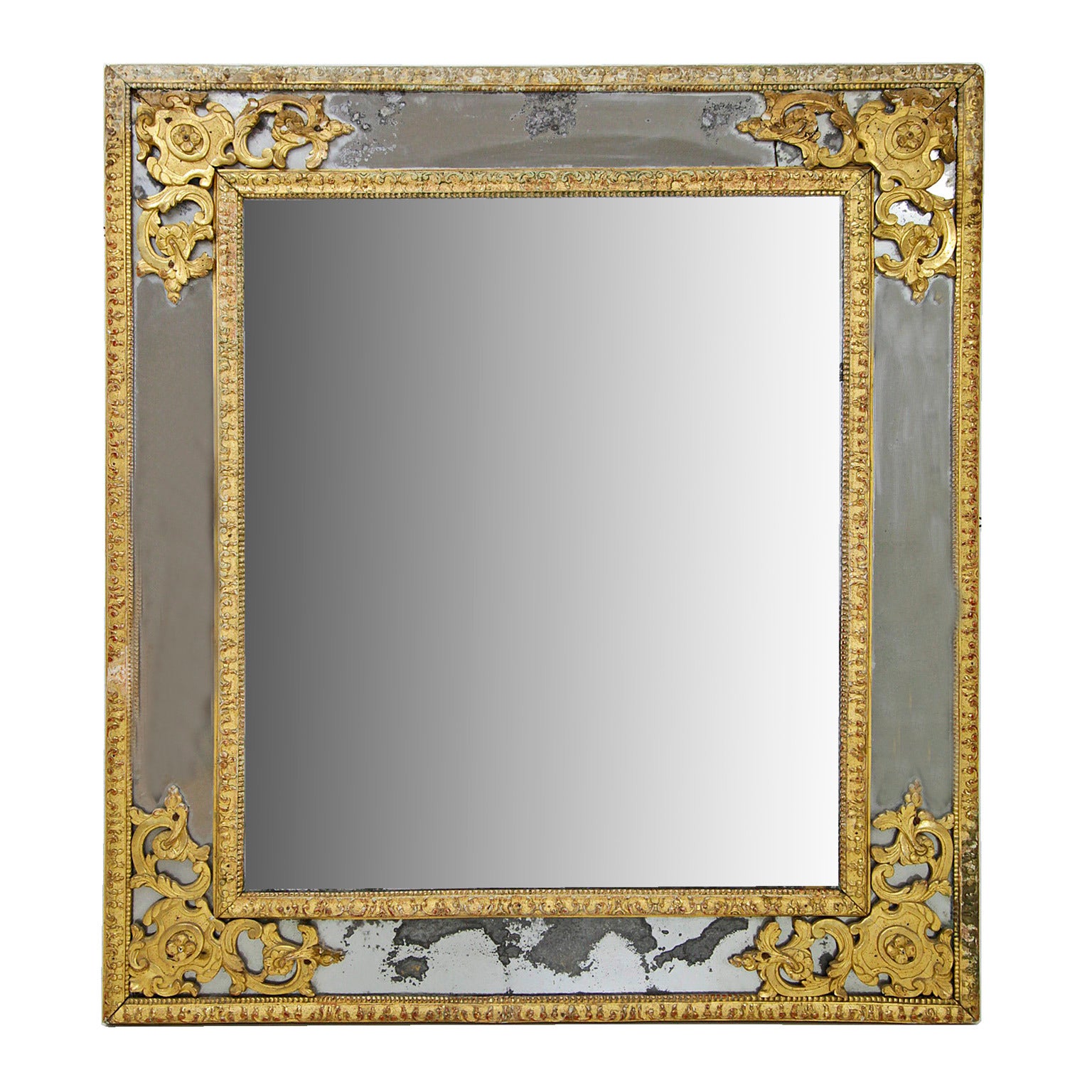 Beautiful French Régence Mirror, Early 18th Century