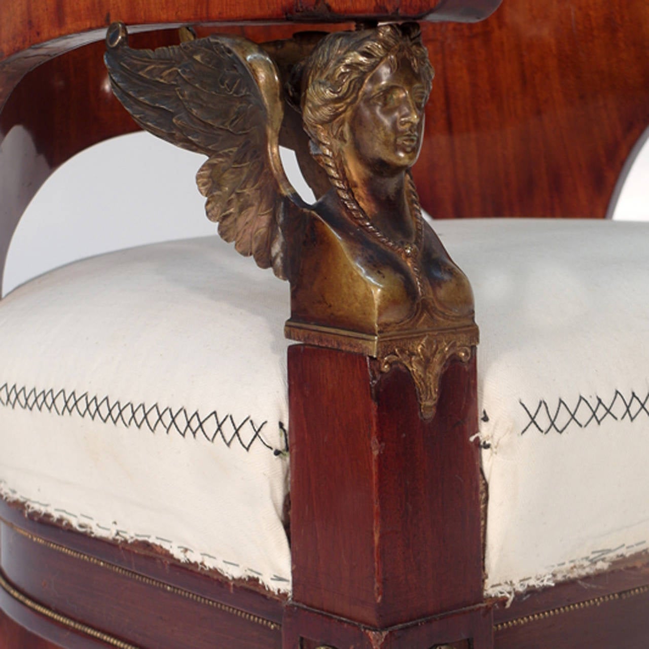 Pair of Stunning Empire Russian Armchairs, Dating from the Early 19th Century 3