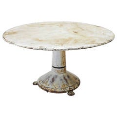 Nice Italian Iron Garden Table, circa 1900