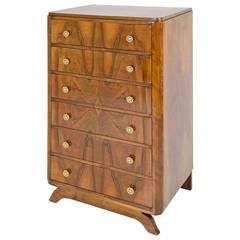 Very Beautiful French Art Deco Chest of Drawers, circa 1940s