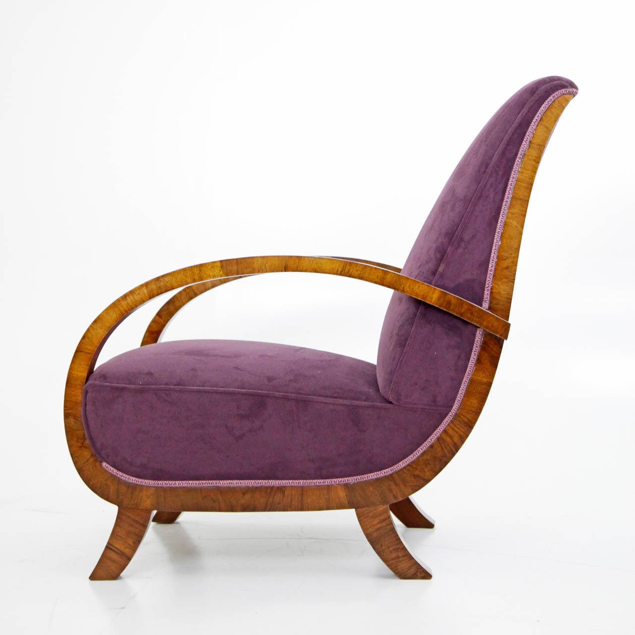 Elegant French Art Deco Armchair, circa 1920s For Sale at 1stDibs