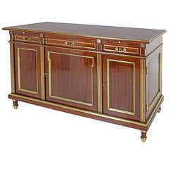 Elegant French Sideboard in Directoire Style, 19th Century