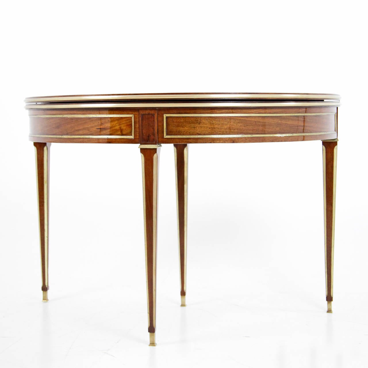 French Demilune Game Table, circa 1810 3