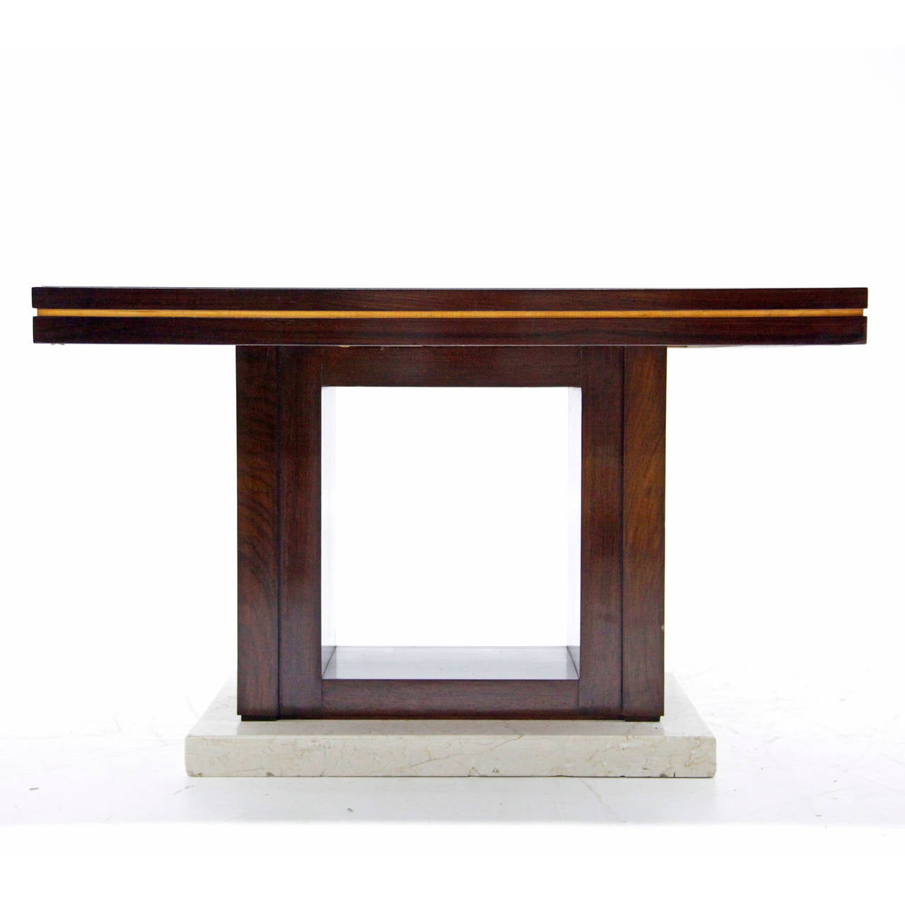 Unusual French Art Deco Desk or Game Table, circa 1920s In Excellent Condition In Greding, DE