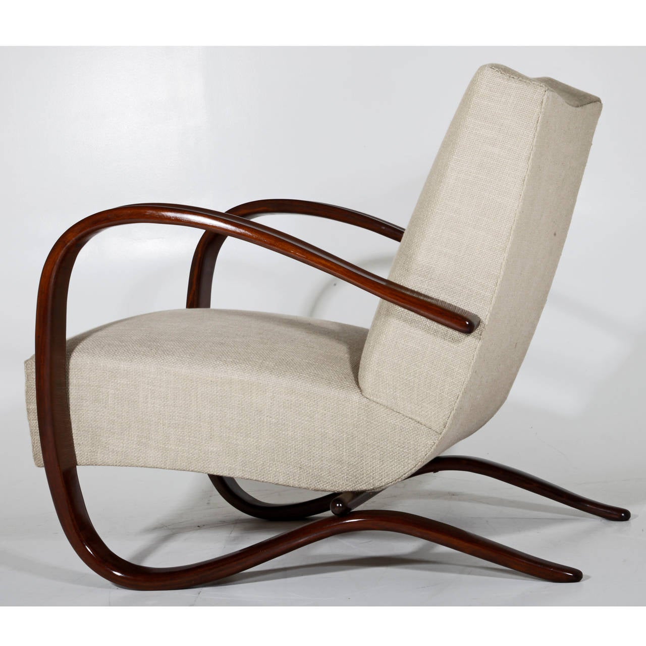 Pair Armchairs by Jindrich Halabala from the 1930s In Excellent Condition In Greding, DE