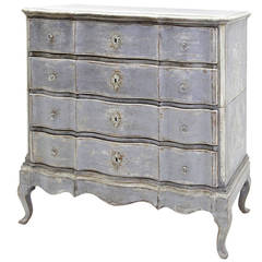 Swedish Baroque Chest of Drawers from the 18th Century