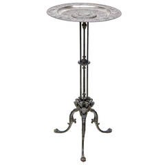 Small Iron Gueridon, circa Mid-19th Century 3