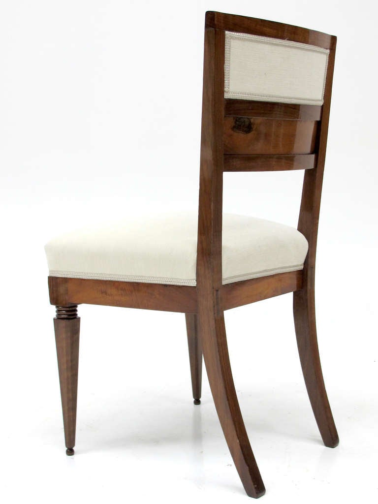 Set of Six Italian Biedermeier Chairs, circa 1820 1