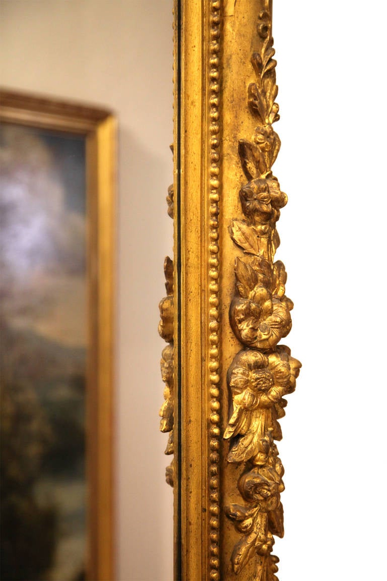19th Century Pair of Spectacular French Mirrors, 1860s