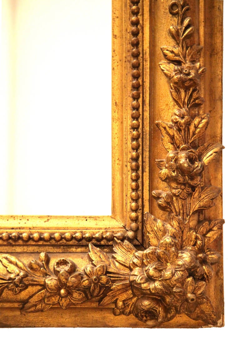 Pair of Spectacular French Mirrors, 1860s 1