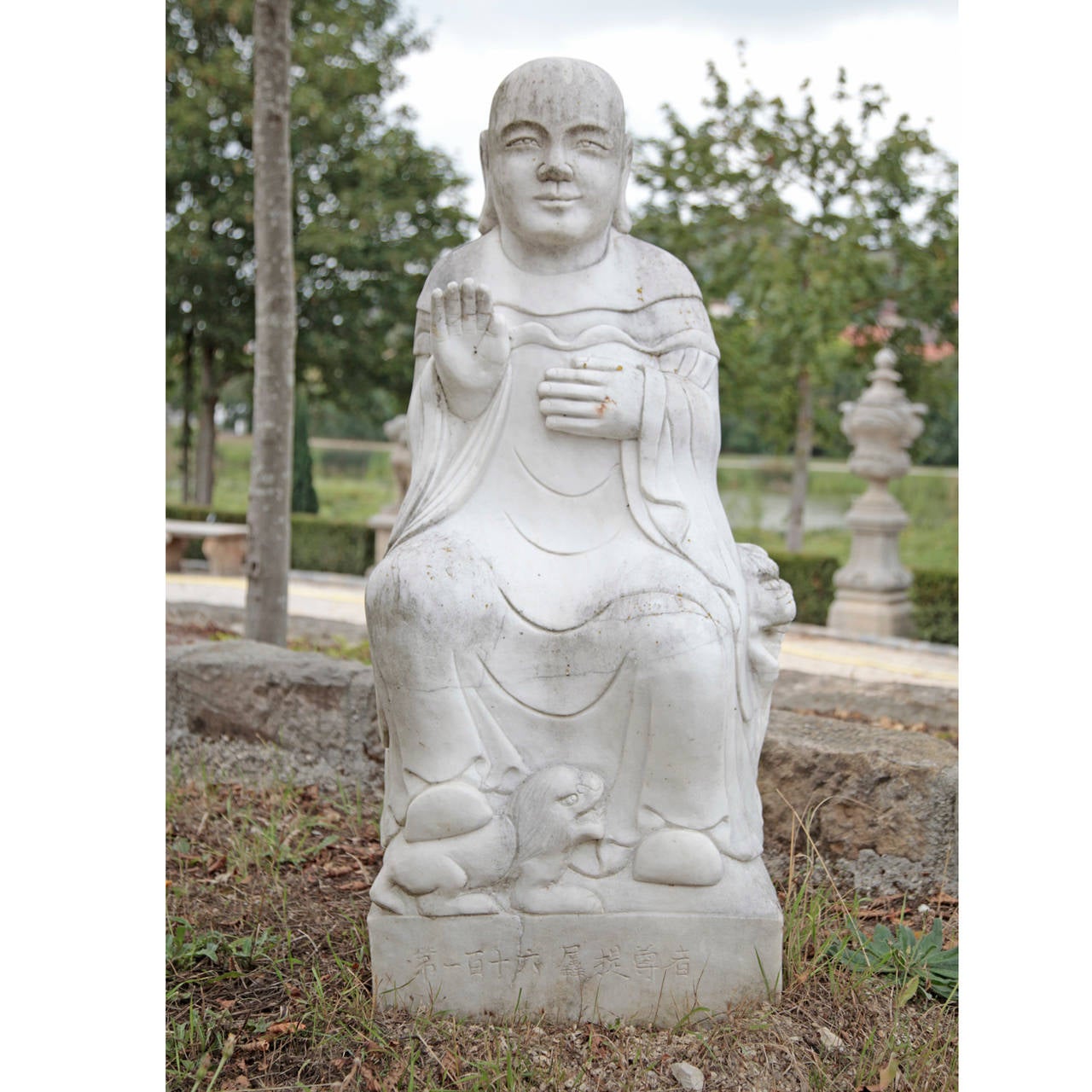 Marble Buddha from the 20th Century 4