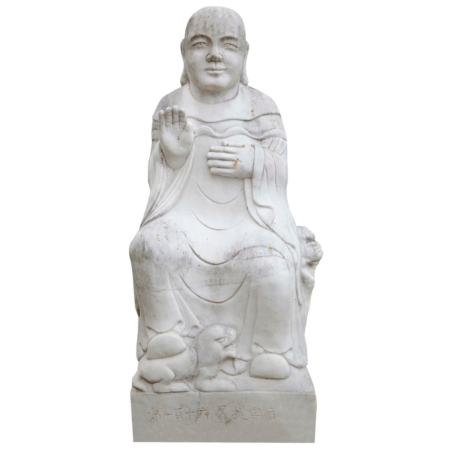 Marble Buddha from the 20th Century
