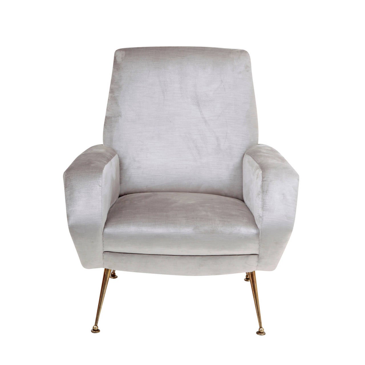 Mid-Century Modern Italian Armchair by Frattini from the 1970s