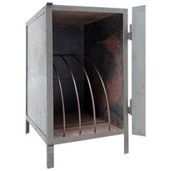 Metal cabinet for 35mm film rolls, prob. Early 20th century 5