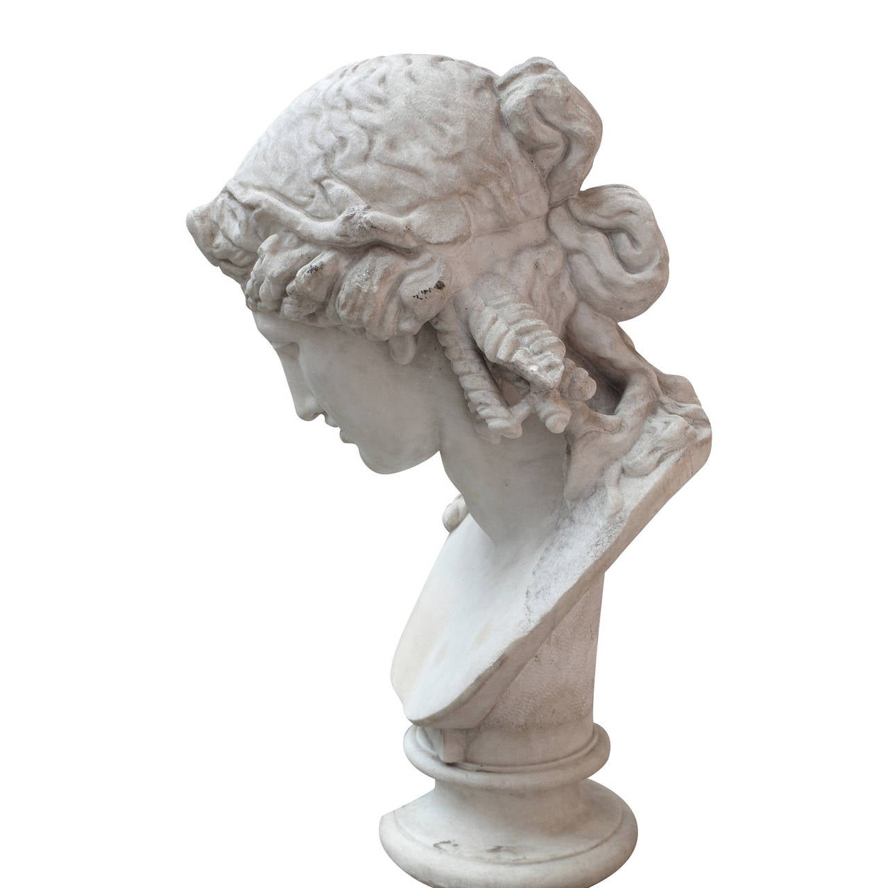 greek marble bust