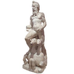 Rare Italian Renaissance Neptune Statue