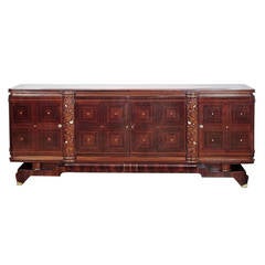 French Art Deco Sideboard in Style of Jules Leleu from the 1920s