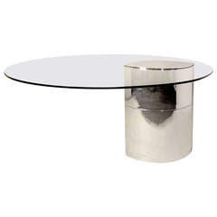 Extraordinary 1970’s Cini Boeri Lunario Glass Table