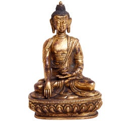 Gorgeous Fine Crafted Chinese Bronze Buddha