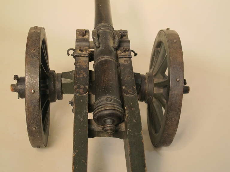 Baroque Rare German Model Cannon
