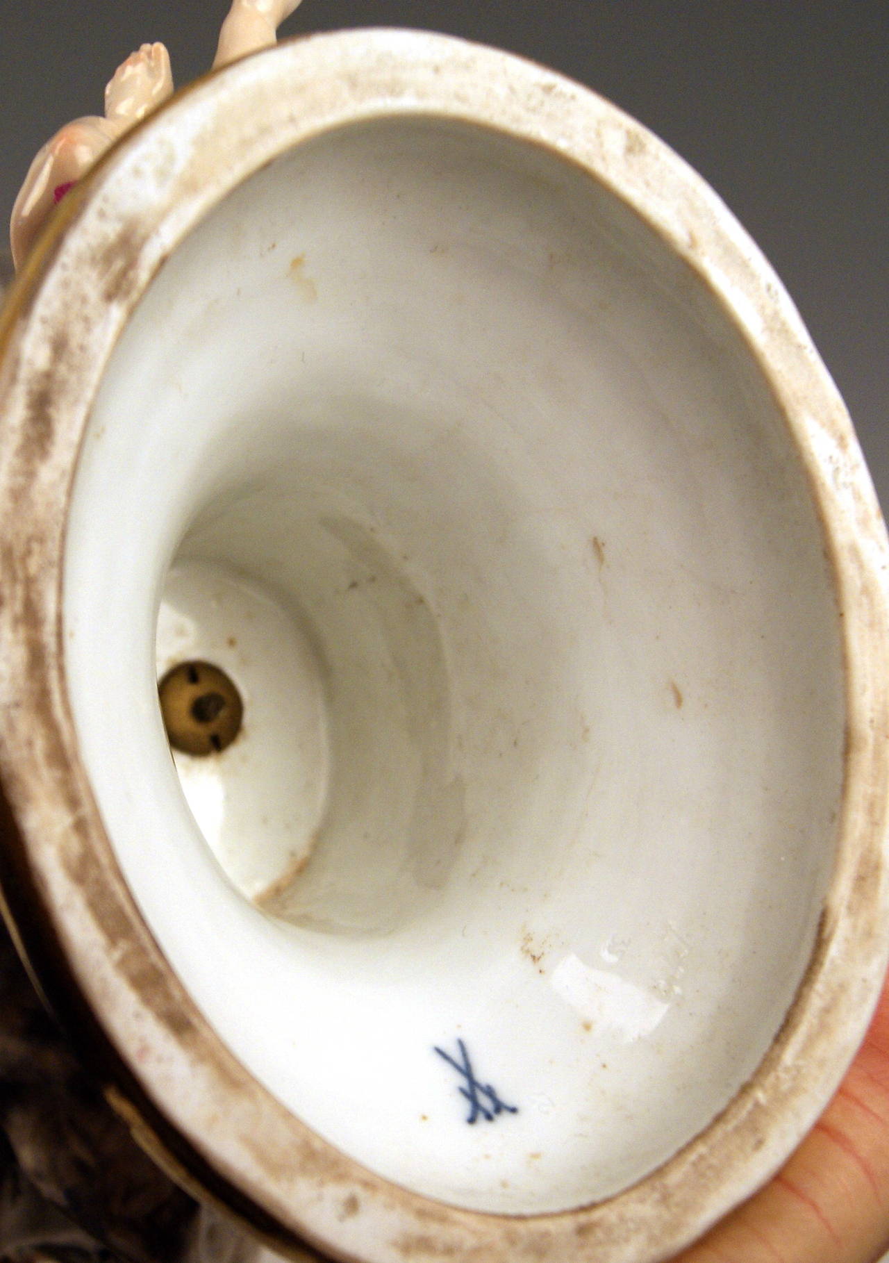Meissen Porcelain Huge Ewer Air by Kändler Made 19th Century 3