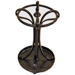 Antique Thonet Round Umbrella Stand Model 1 C. 1905
