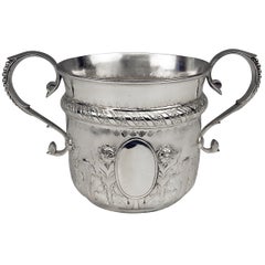 Silver Champagne Wine Cooler by Walter and John Barnard, London, 1889