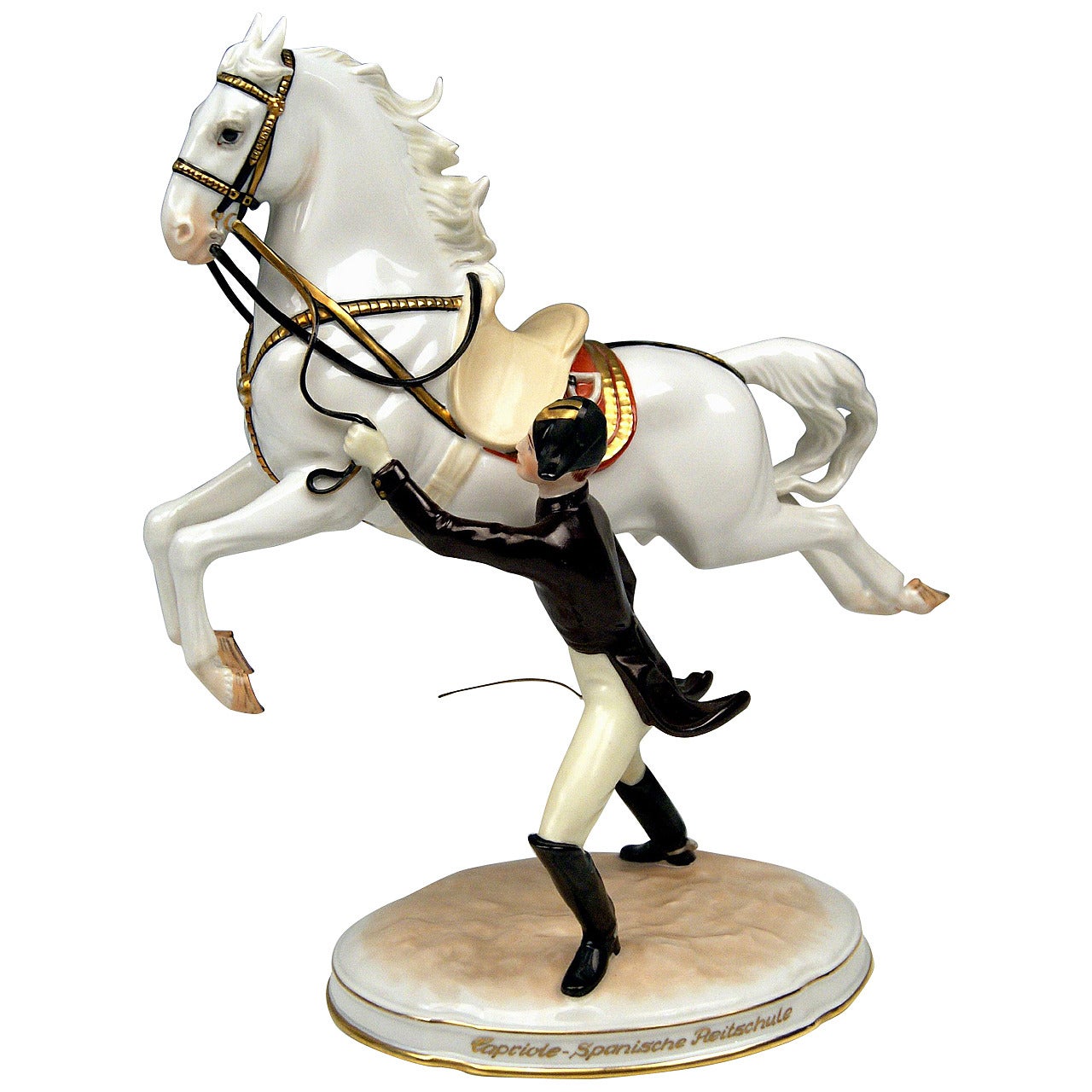 Vienna Augarten "Capriole" Spanish Horse Riding School Figurine, circa 1965