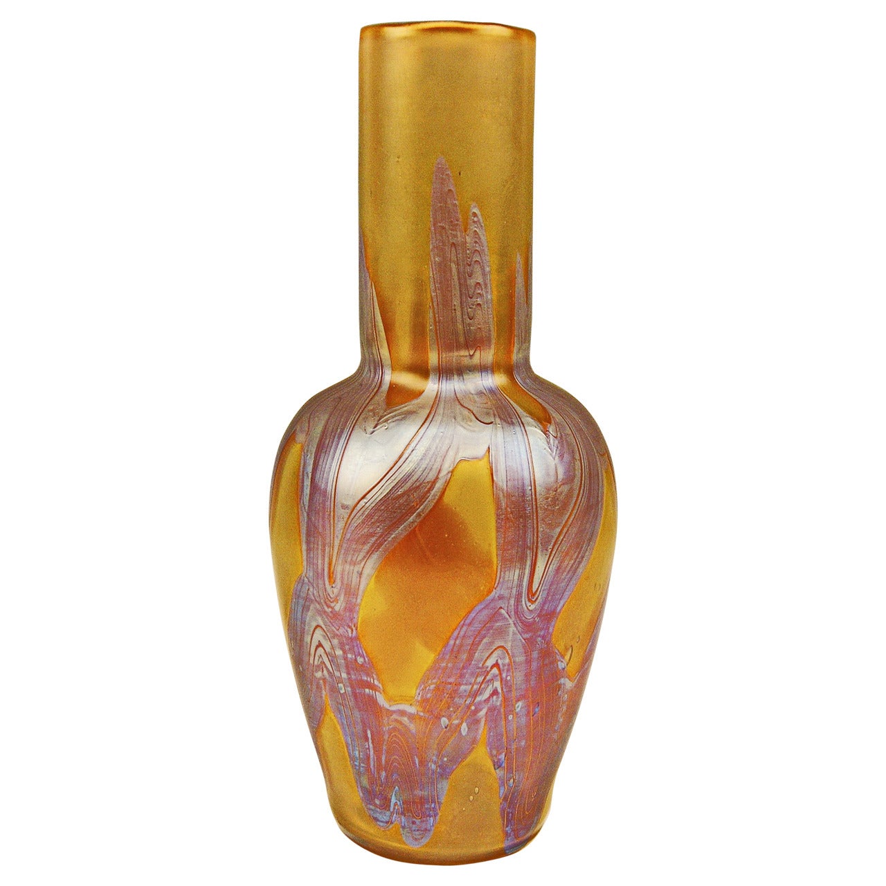 Vase Loetz Widow Art Nouveau with Phaenomen Decor, circa 1900