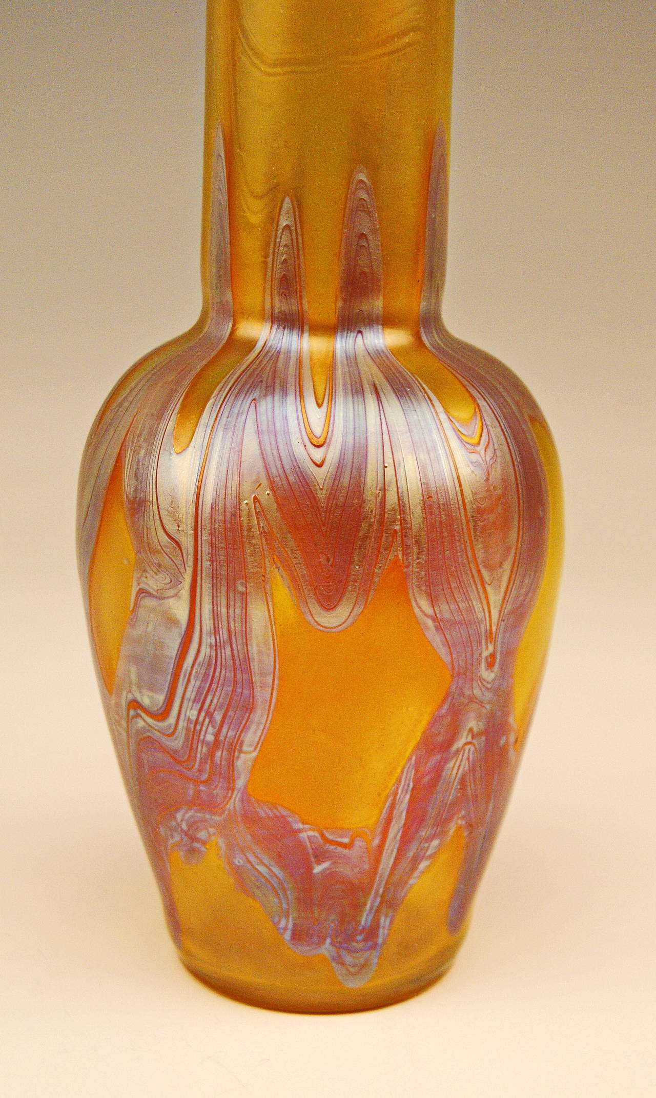 Early 20th Century Vase Loetz Widow Art Nouveau with Phaenomen Decor, circa 1900