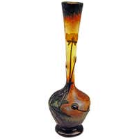 magnifique vase cristal sujet papillon * daum* nancy *france magnifique vase cristal sujet papillon * daum* nancy *france