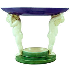 Used Michael Powolny Art Nouveau Centerpiece, Vienna , circa 1910 -12